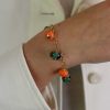Heidi Kjeldsen Jewellery Lampwork Glass Bracelet BL1367 model1