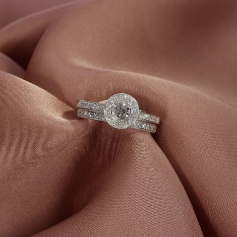Diamond cluster ring Heidi Kjeldsen Jewellery R1637, R988 pink
