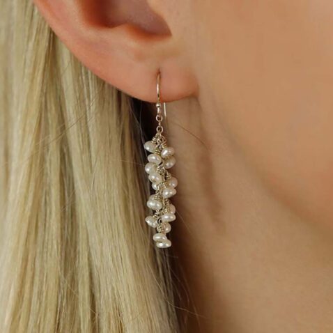 Margit Drop Pearl Earrings Heidi Kjeldsen Jewellery ER4734