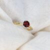 Garnet Yellow Gold ring Heidi Kjeldsen Jewellers R1641 still