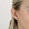 Grete Grey Cultured Pearl Earrings Heidi Kjeldsen Jewellers ER1744