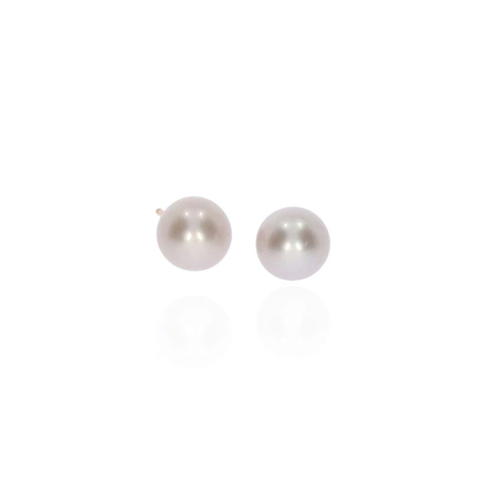 Grete Grey Cultured Pearl Heidi Kjeldsen Jewellery ER1744 white
