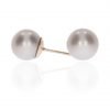 Grey Cultured Pearl Earrings By Heidi Kjeldsen Jewellers ER1744 Side