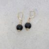 Naja Onyx Drop Earrings Heidi Kjeldsen Jewellery ER2541 still