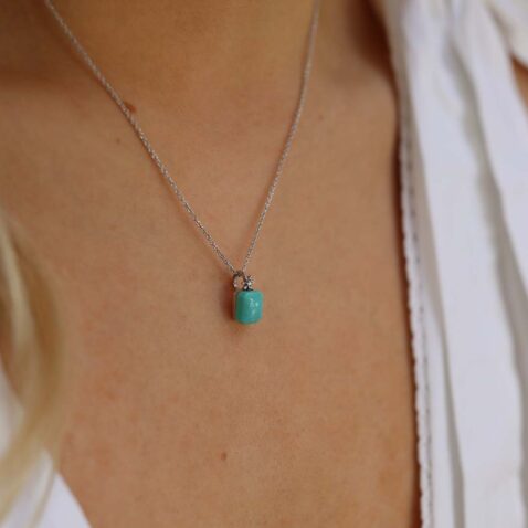 Casper Turquoise Pendant Heidi Kjeldsen Jewellers P1442