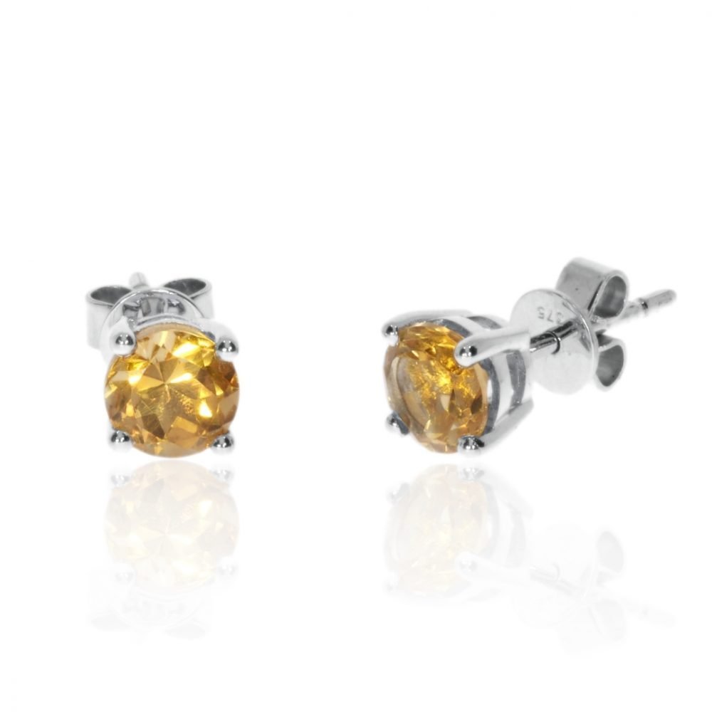 Citrine Earrings By Heidi Kjeldsen Jewellery ER2567 Front