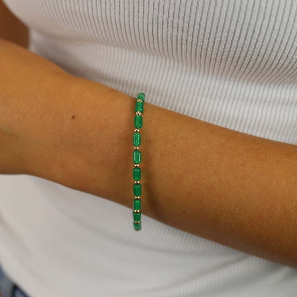 Green Glass bracelet Heidi Kjeldsen Jewellery BL1380 2