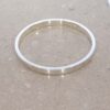 Alma Flat Silver Bangle Heidi Kjeldsen Jewellery BL1283 still