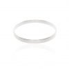 Alma Sterling Silver Flat Bangle By Heidi Kjeldsen Jewellery BL1283 Flat