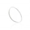 Triangular Silver Bangle By Heidi Kjeldsen Jewellery BL1241 Vertical