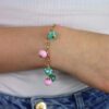 Heidi Kjeldsen Jewellery Lampwork Glass Bracelet BL1363 model1