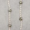 Heidi Kjeldsen Jewellery Lampwork Glass and Pearl Necklace NL1312 still