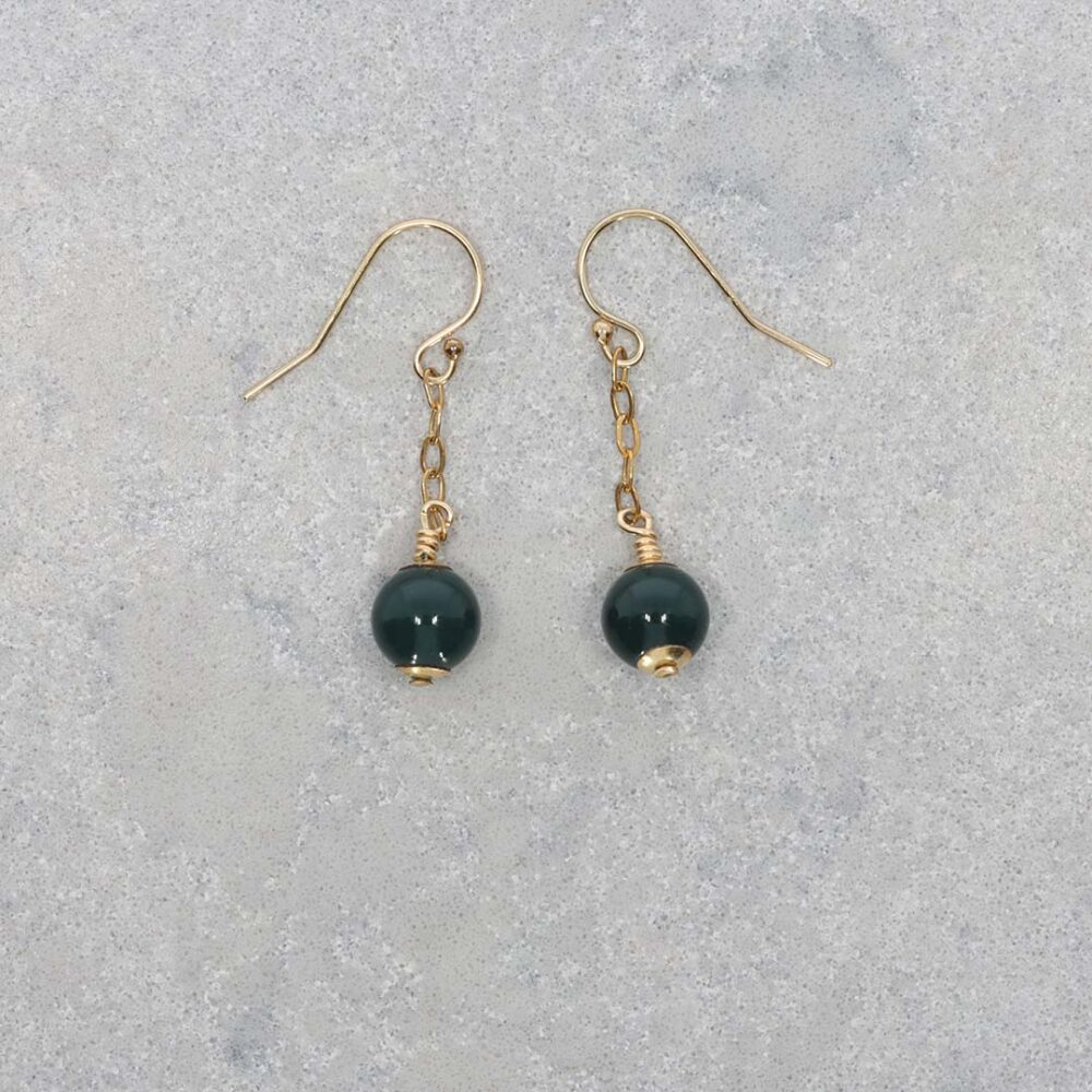 Naja Bloodstone Drop Earrings Heidi Kjeldsen Jewellery ER2569 still