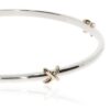 Tove-Silver-and-Gold-Kiss-Bangle-By-Heidi-Kjeldsen-Jewellery-BL1396- Close