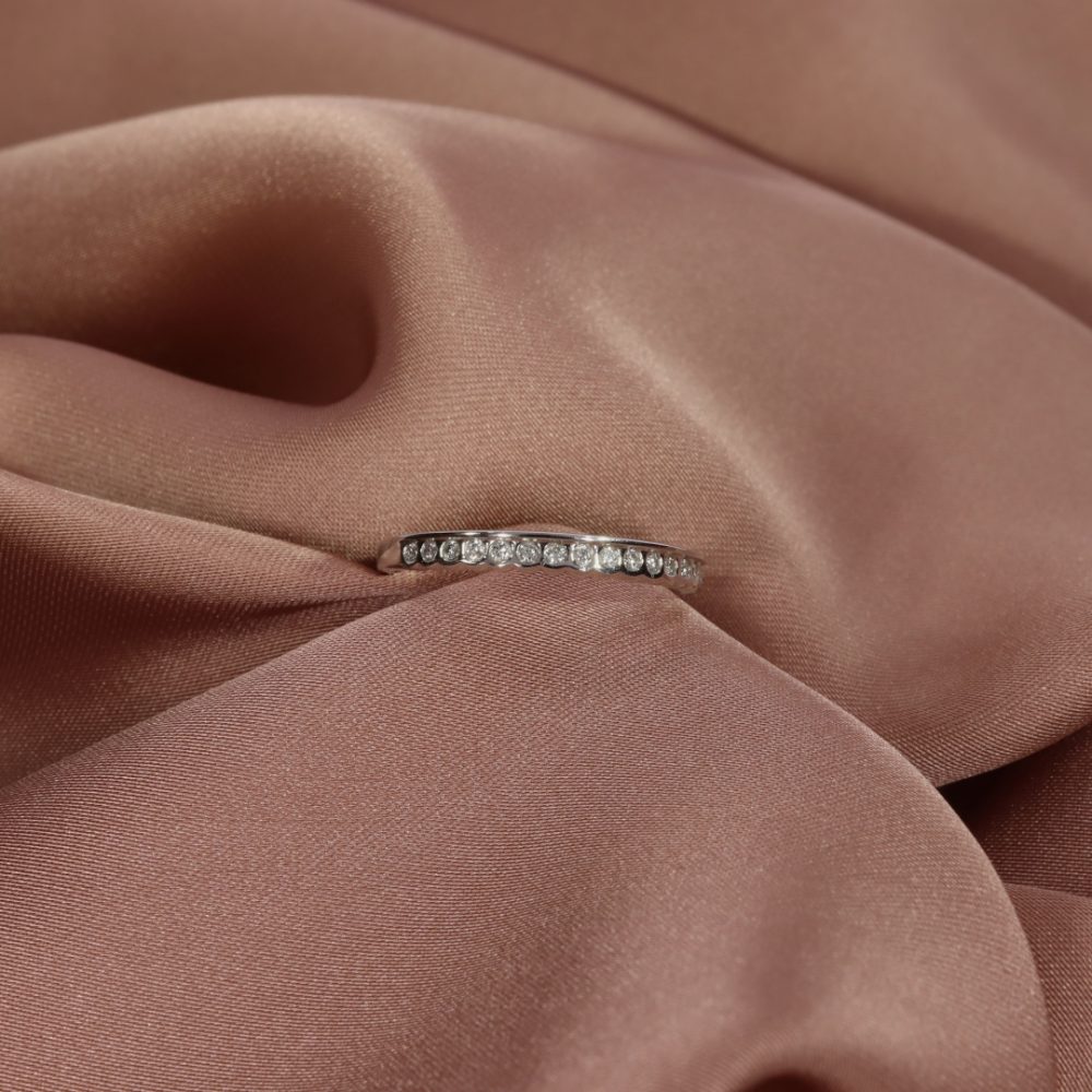 Diamond Double Sided Eternity Ring by Heidi Kjeldsen Jewellery R1502 pink