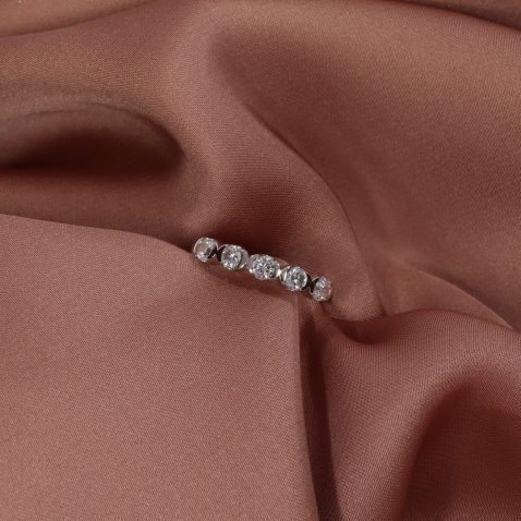 Diamond ring by heidi kjeldsen jewellery pink R1340s