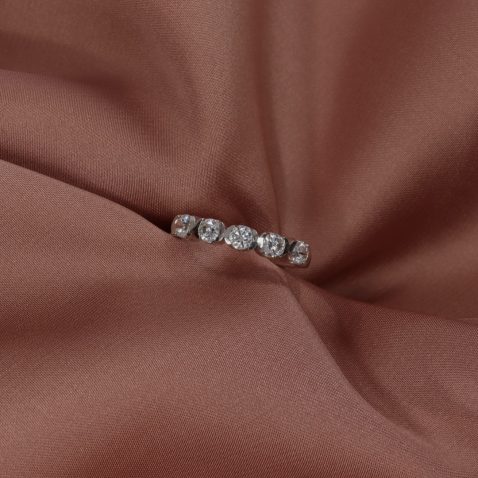 Eternity diamond ring by heidi kjeldsen jewellery pink r1341s