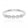 Diamond demi-rub-over eternity ring by Heidi Kjeldsen Jewellery R1339S Front