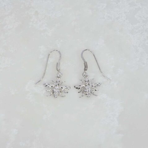 Silver-Bee-Drop-Earrings-Heidi-Kjeldsen-jewellers-ER2506-still