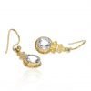 Aquamarine Filigree Earrings By Heidi Kjeldsen Jewellery ER4766 Flat
