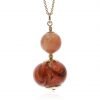 Murano Glass and Gemstone Pendant By Heidi Kjeldsen Jewellery P1381 Front