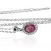 Rhodolite Garnet Pendant By Heidi Kjeldsen Jewellers P1468 Front
