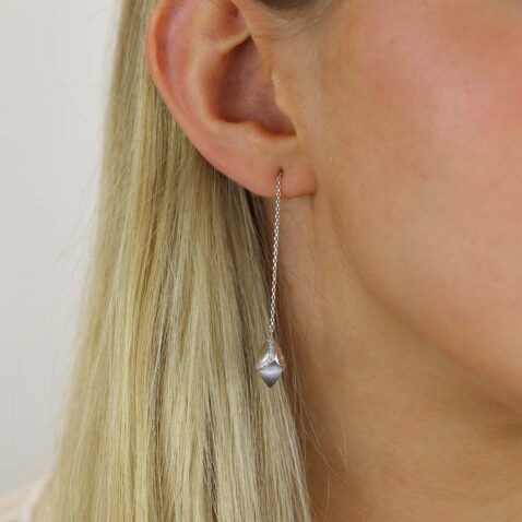 Fei Liu Grey Drop Earrings Heidi Kjeldsen Jewellers ER2585 Copy