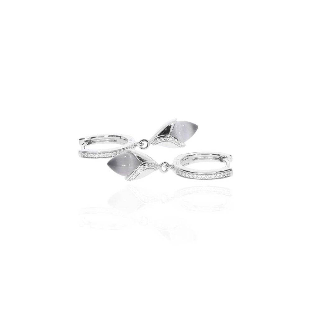 Fei Liu Magnolia Collection Earrings Heidi Kjeldsen Ltd ER2583 white