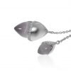 Fei Liu Grey Magnolia Lariat - Image 3