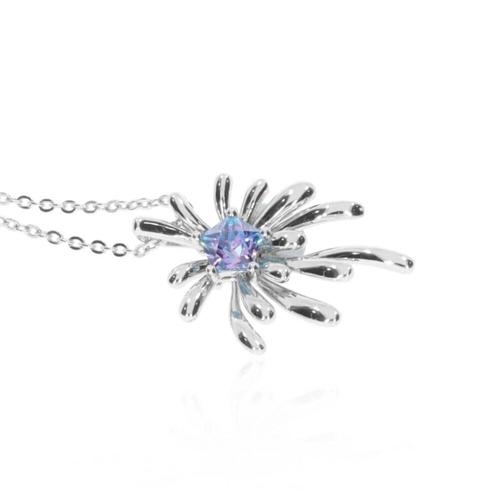 Fei Liu Crossette Pendant Heidi Kjeldsen Ltd P1491 white1