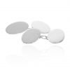 Gorgeous Sterling Silver Cufflinks By Heidi Kjeldsen Jewellers CL297 Flat