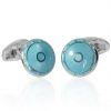 Enamelled Cufflinks By Heidi Kjeldsen Jewellers CL0289 Front
