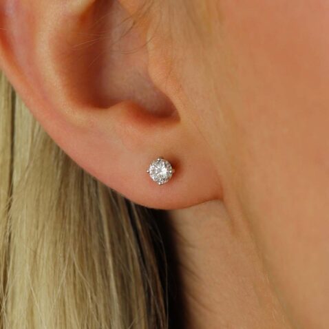 Karina Laboratory Grown Diamond Earrings Heidi Kjeldsen Jewellers ER2617