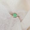 Chrysoprase Diamond Ring Heidi Kjeldsen Jewellery R1703 white