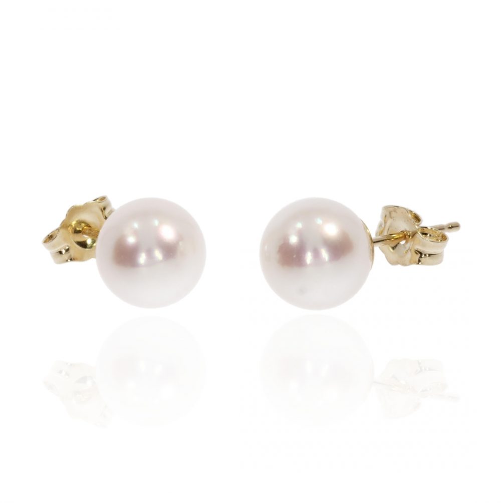 Cultured Pearl Earrings By Heidi Kjeldsen Jewellery ER2601 front