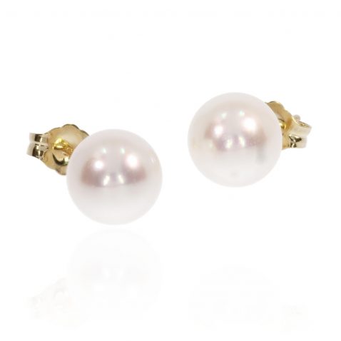 Cultured Pearl Earrings By Heidi Kjeldsen Jewellery ER2601 side