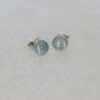Grete Grey Domed Enamel Cufflinks Heidi Kjeldsen Jewellery CL0218 still