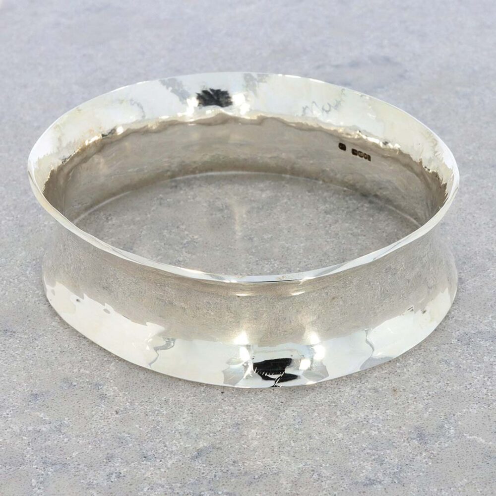 Helle Concave Silver Bangle Heidi Kjeldsen Jewellers BL960 still
