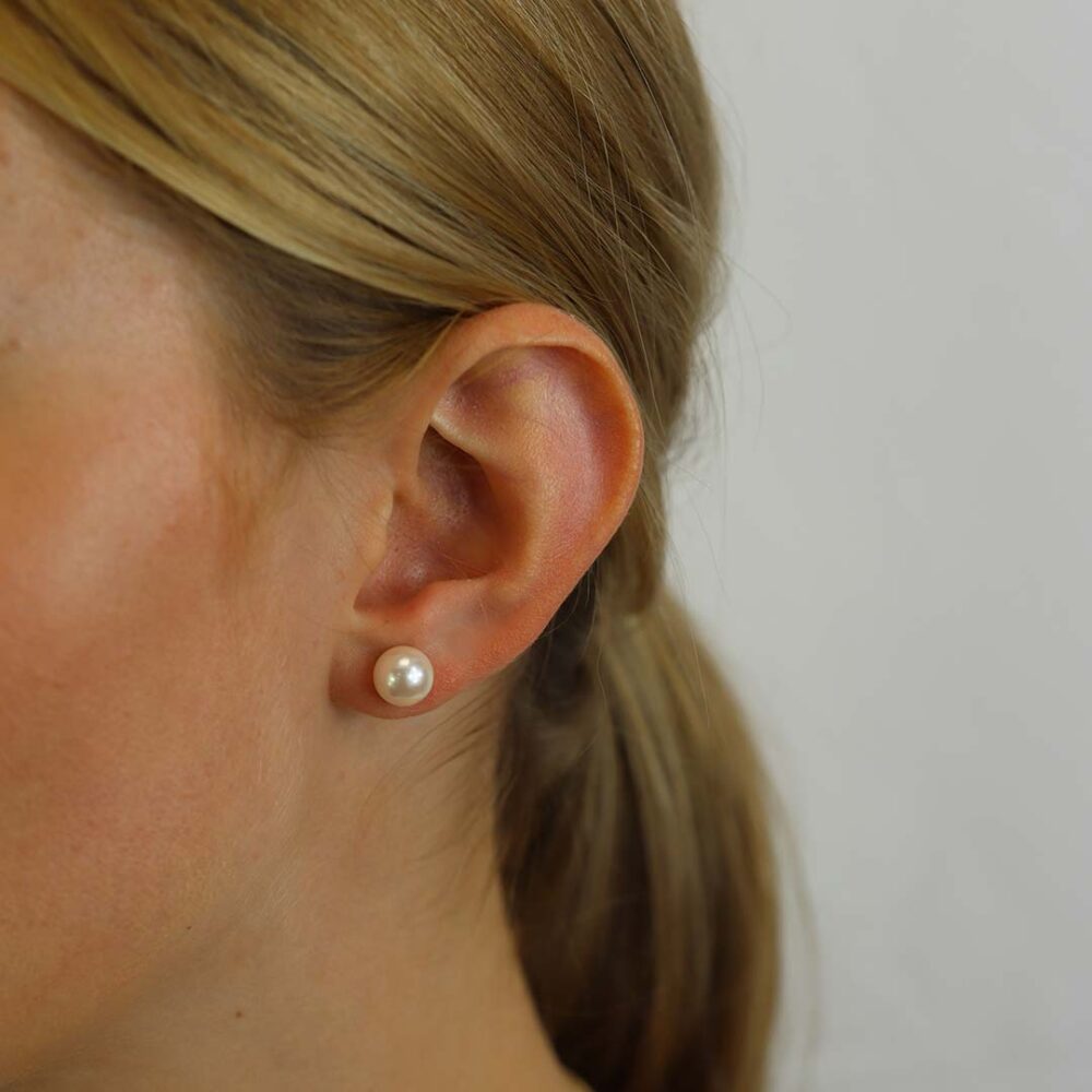 Cultured Pearl Earrings By Heidi Kjeldsen Jewellery ER2601 Model