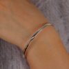 Silver-teaspoon-Ring-Silver-Bangle-Heidi-Kjeldsen-Jewellery-BL954-model