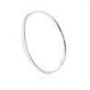 Sterling Silver Bangle By Heidi Kjeldsen Jewellers BL1011 standing small.