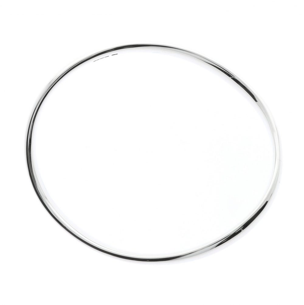 Sterling Silver oval infinity bangle By Heidi Kjeldsen Jewellery BL932 top small scaled