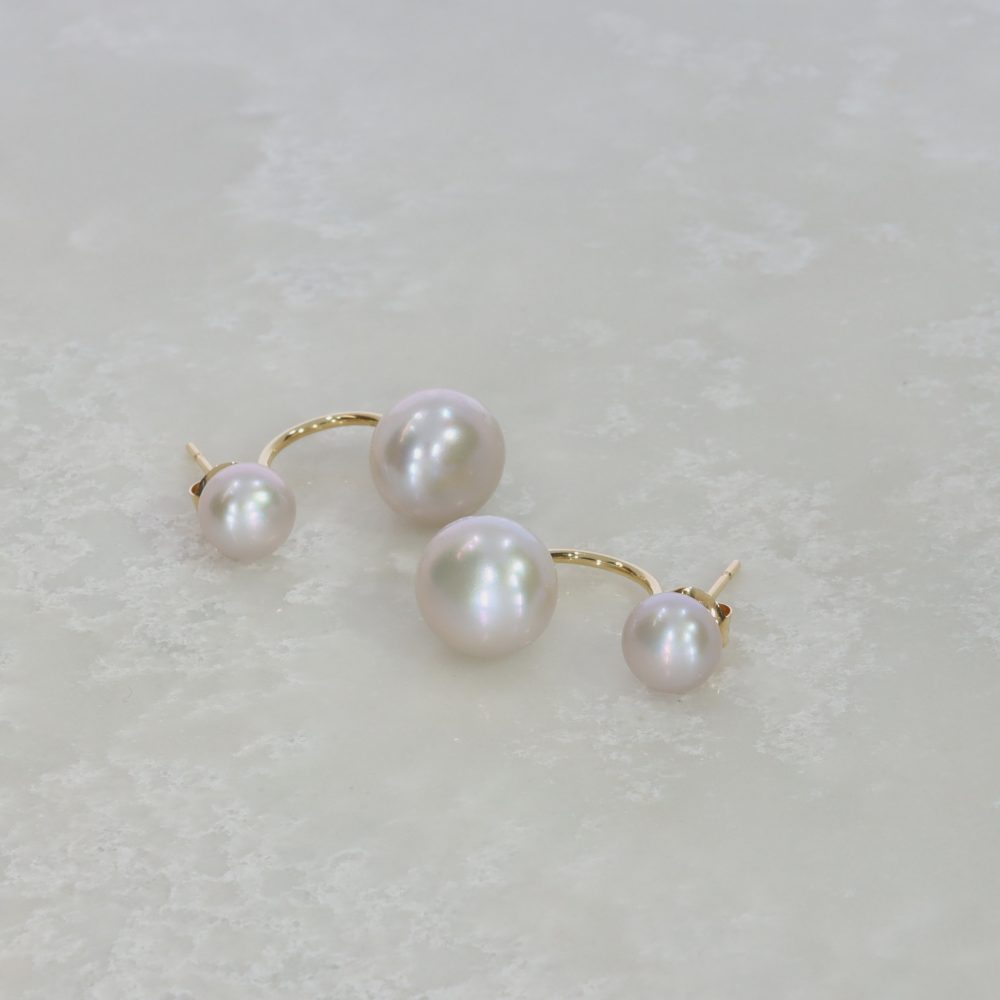 Grey Pearl Earrings By Heidi Kjeldsen jewellery ER4686 Still