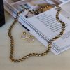 Kiss Earrings ER2606 Chain NL1224 Still By Heidi Kjeldsen jewellery