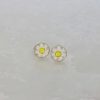Yellow Flower Murano Glass Heidi Kjeldsen jewellery