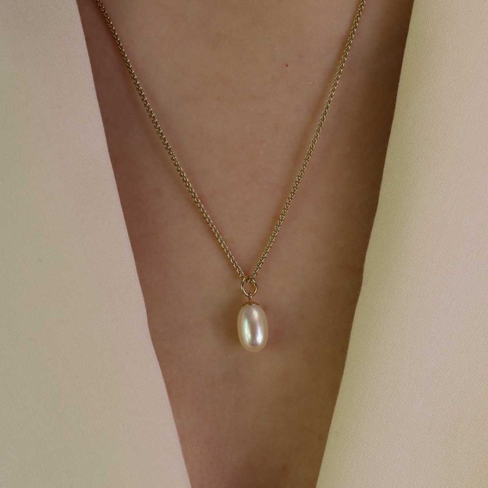Cultured Pearl Pendant By Heidi Kjeldsen Jewellers P1503 Model
