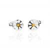 Gorgeous Daisy Sterling Silver Cufflinks by Heidi Kjeldsen Jewellers CL0226 front