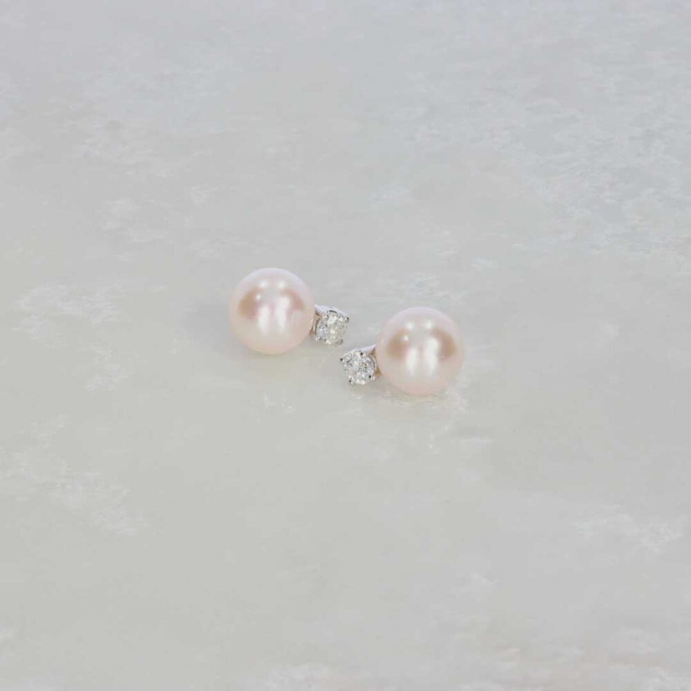 Pearl and Diamond Earrings Heidi Kjeldsen Jewellery ER2619 still