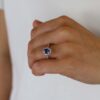 Sara Sapphire Diamond Engagement Ring Heidi Kjeldsen Jewellers R1701