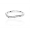 Curved Diamond Wedding Ring by Heidi Kjeldsen Ltd R1719 side